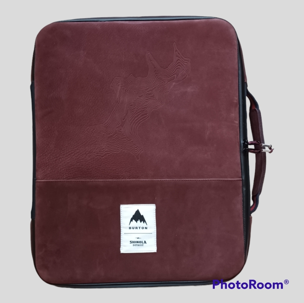 Burton backpack cooler suede 18"x13"x5"